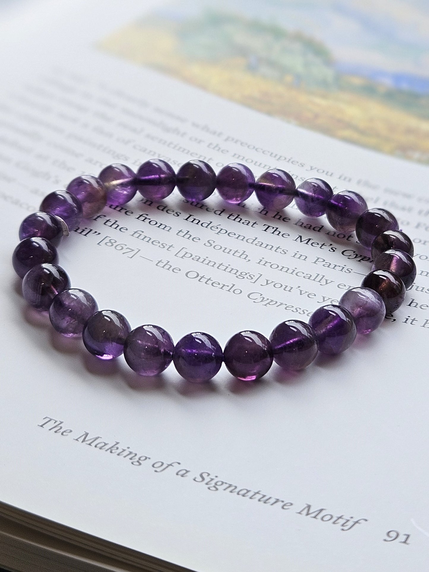 Amethyst Bracelet - Calm, Clarity & Spiritual Balance