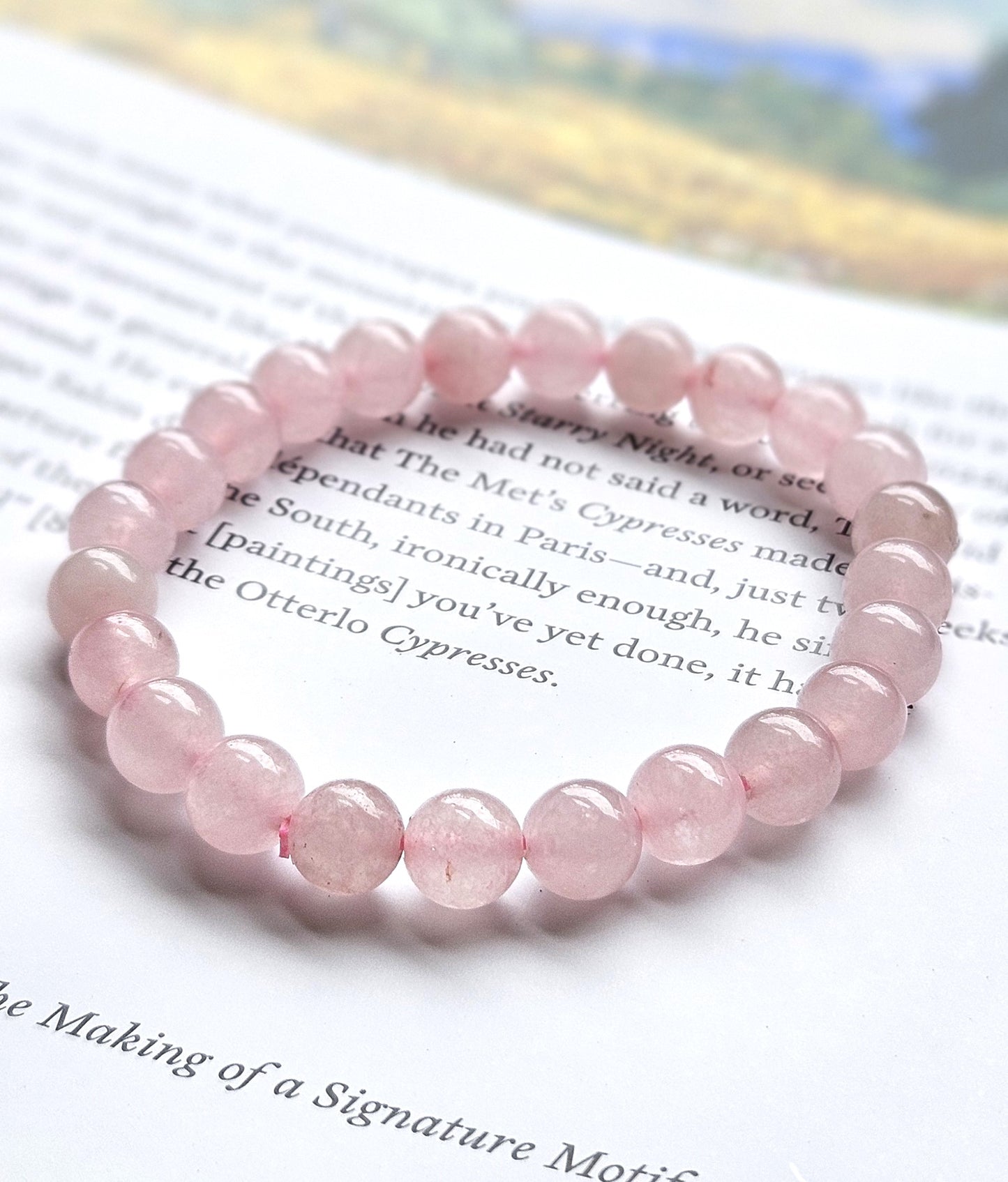 Rose Quartz Bracelet - The Stone of Love & Compassion