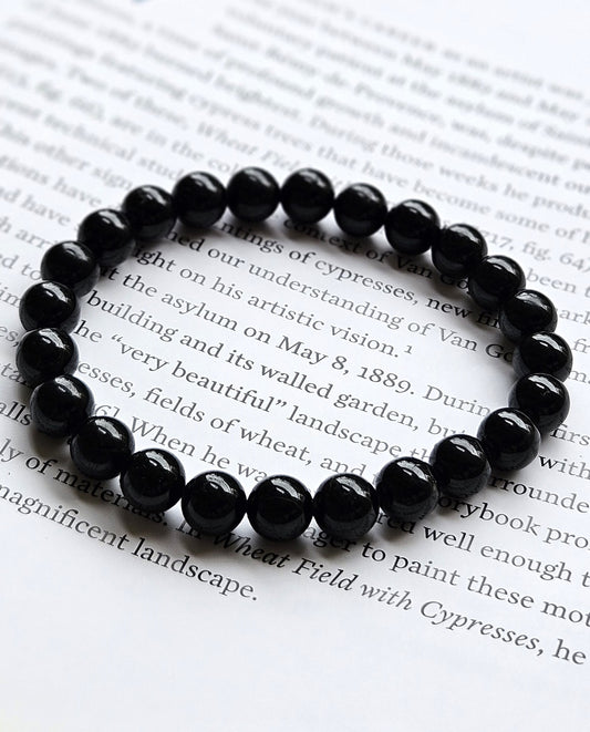 Black Tourmaline Bracelet - Protection, Grounding & Inner Strength