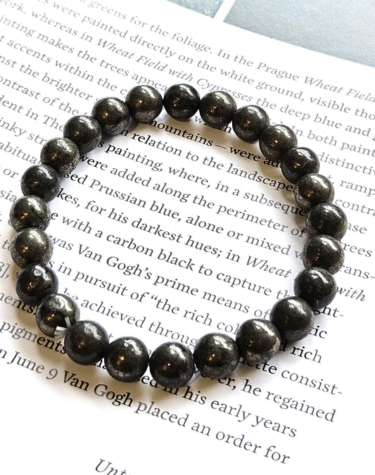 Pyrite Bracelet - Stone of Strength & Abundance