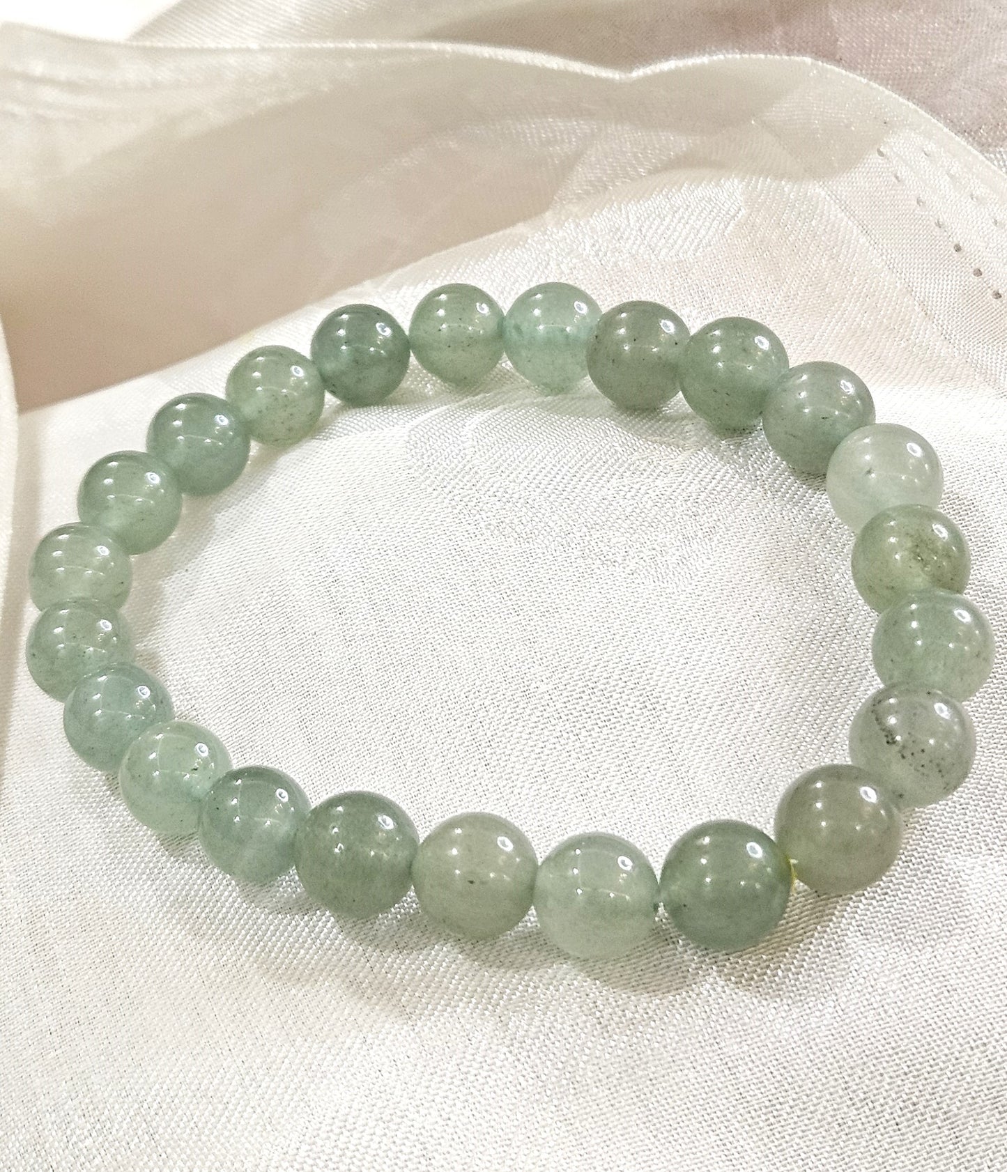 Green Aventurine Bracelet - Stone of Opportunity