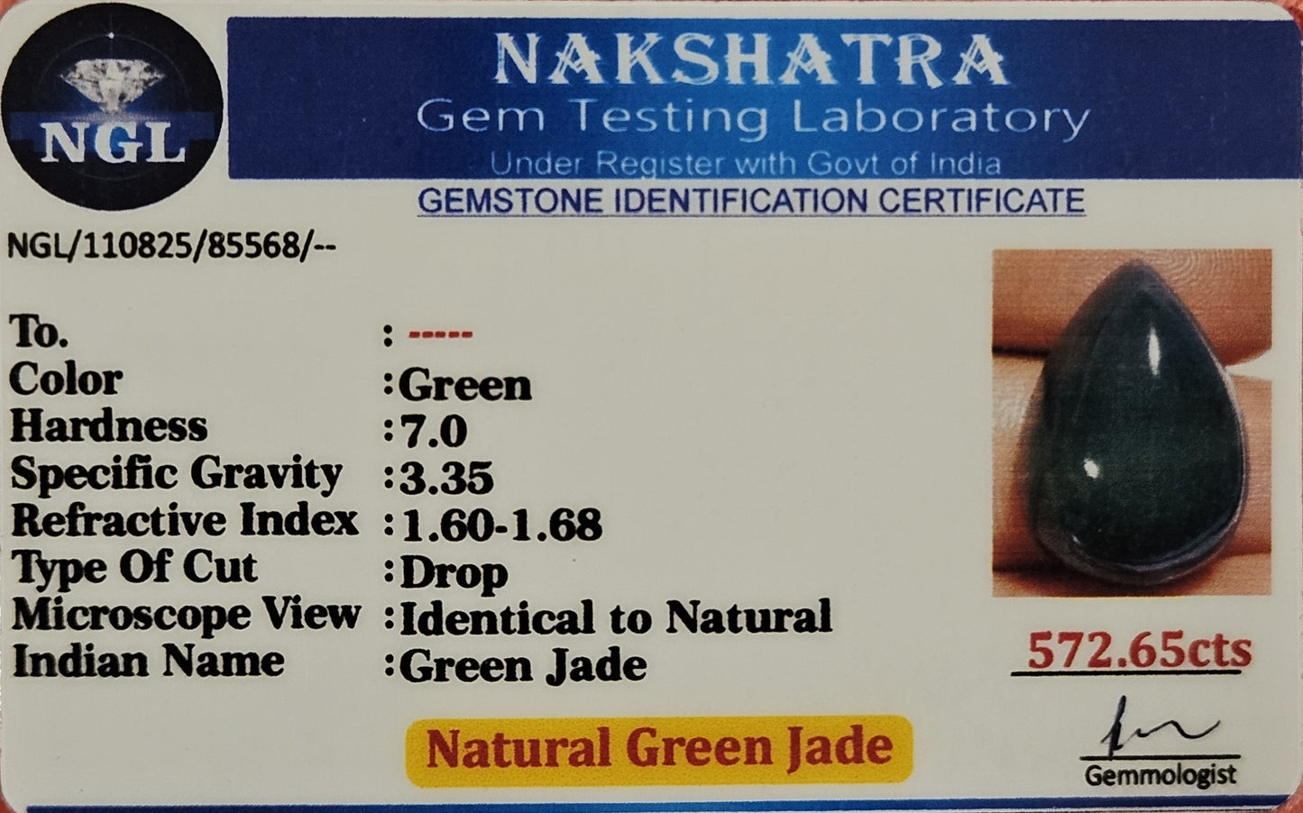 Green Jade Stone Egg – The Stone of Luck, Harmony & Healing