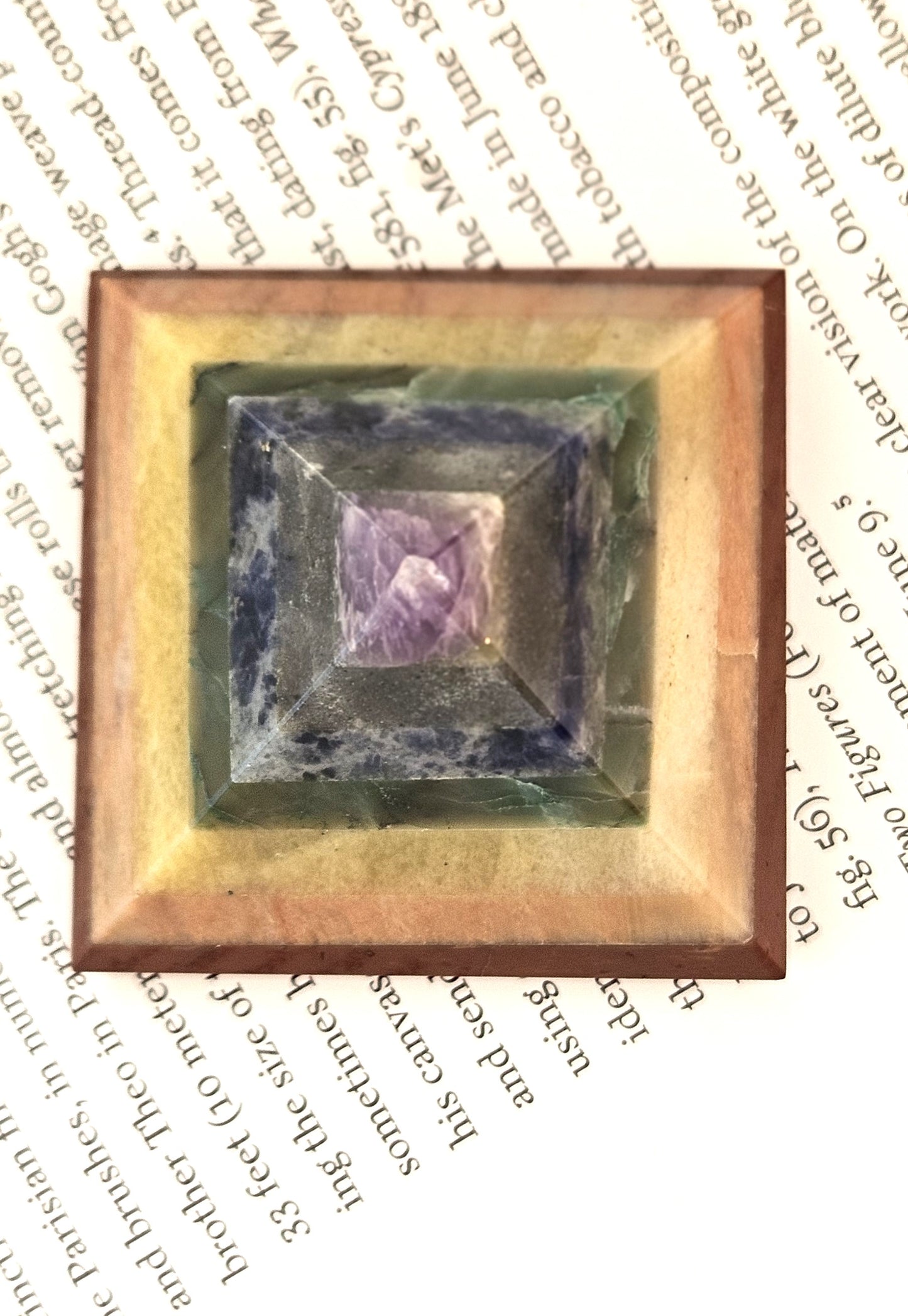 7 Chakra Crystal Pyramid – Balance • Healing • Energy