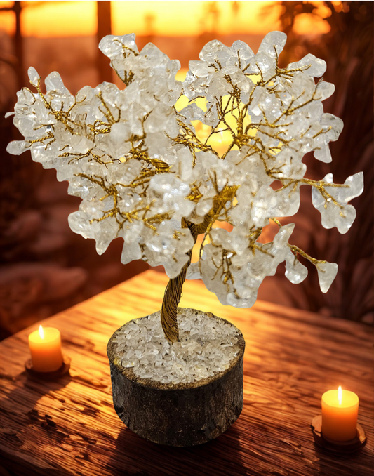 Clear Quartz Crystal Tree – The Master Healer