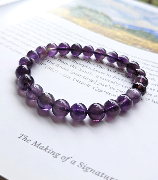 Amethyst Bracelet - Calm, Clarity & Spiritual Balance