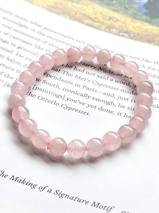Rose Quartz Bracelet - The Stone of Love & Compassion