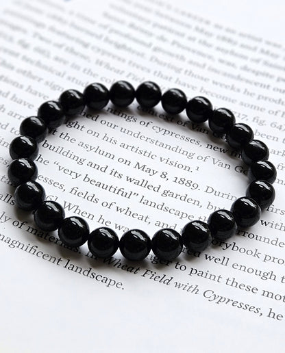 Black Tourmaline Bracelet - Protection, Grounding & Inner Strength