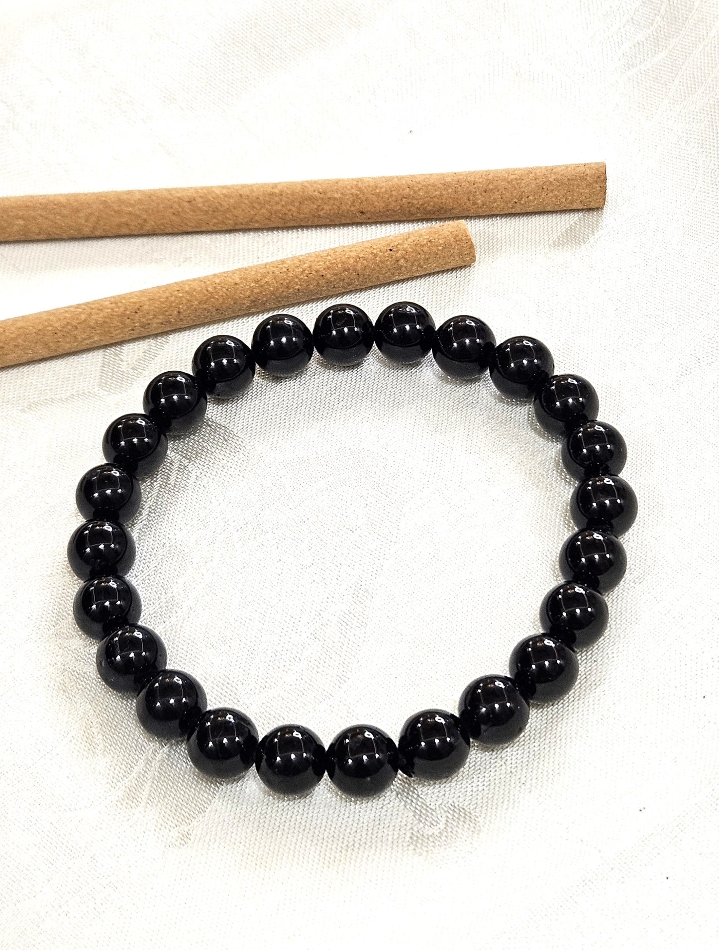 Black Tourmaline Bracelet - Protection, Grounding & Inner Strength