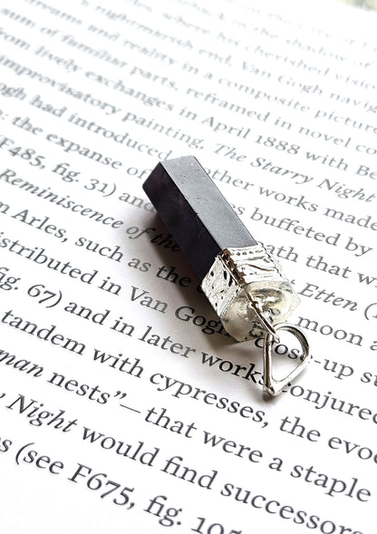 Amethyst Pencil Pendant - Stone of Spiritual Wisdom