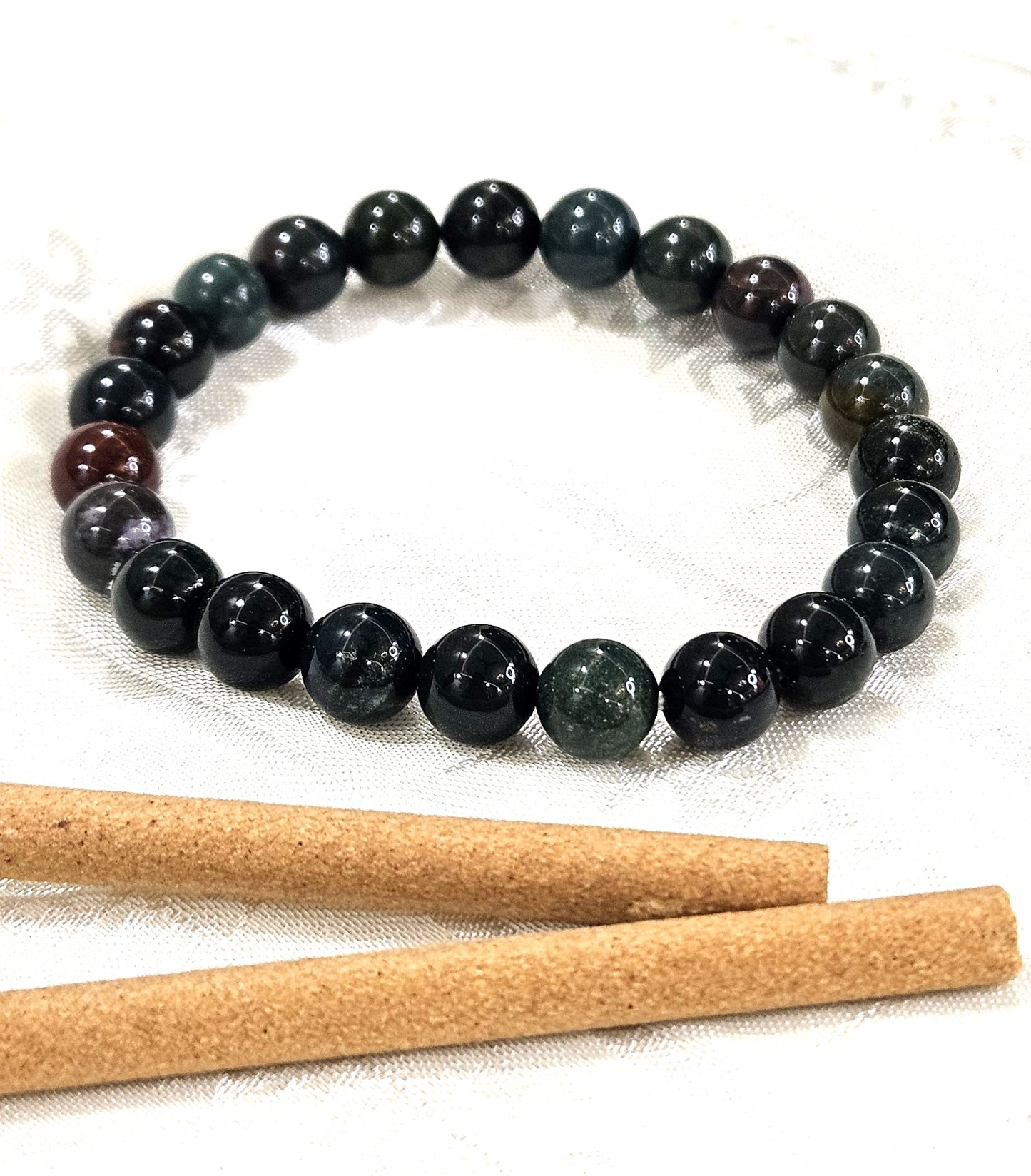 Bloodstone Bracelet - Stone of Warriors