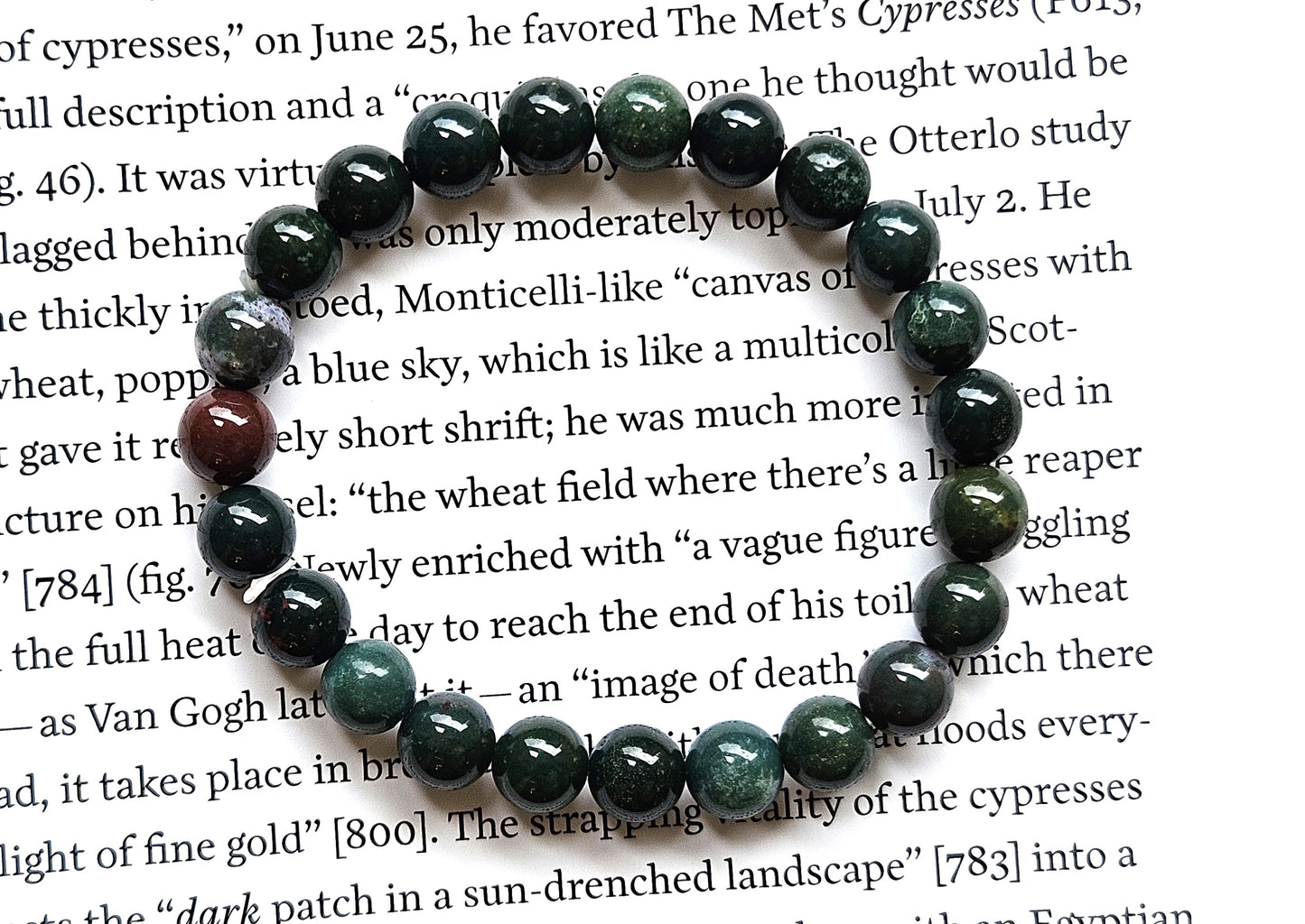 Bloodstone Bracelet - Stone of Warriors
