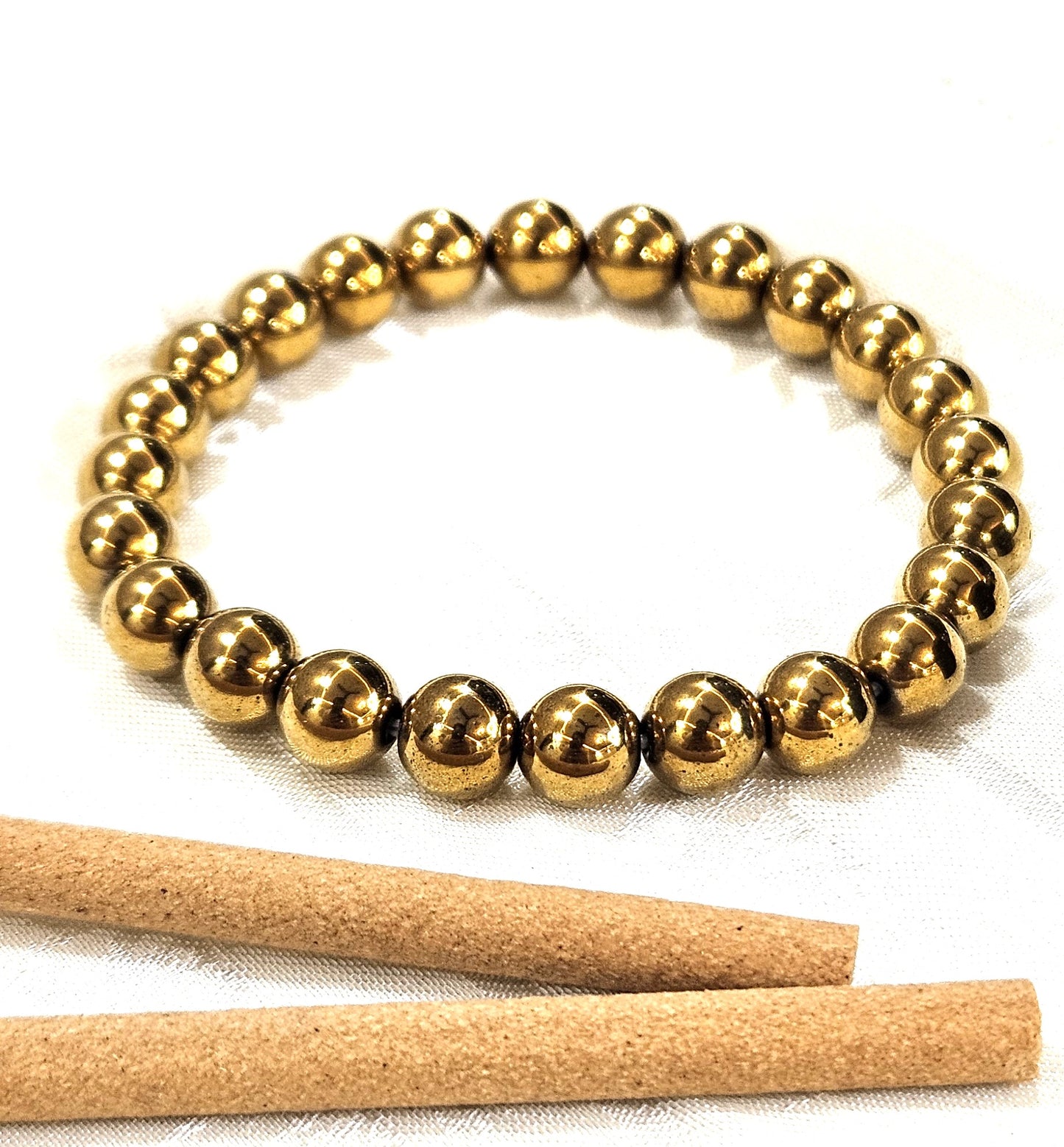 Golden Hematite Bracelet - Powerful Energy Tool