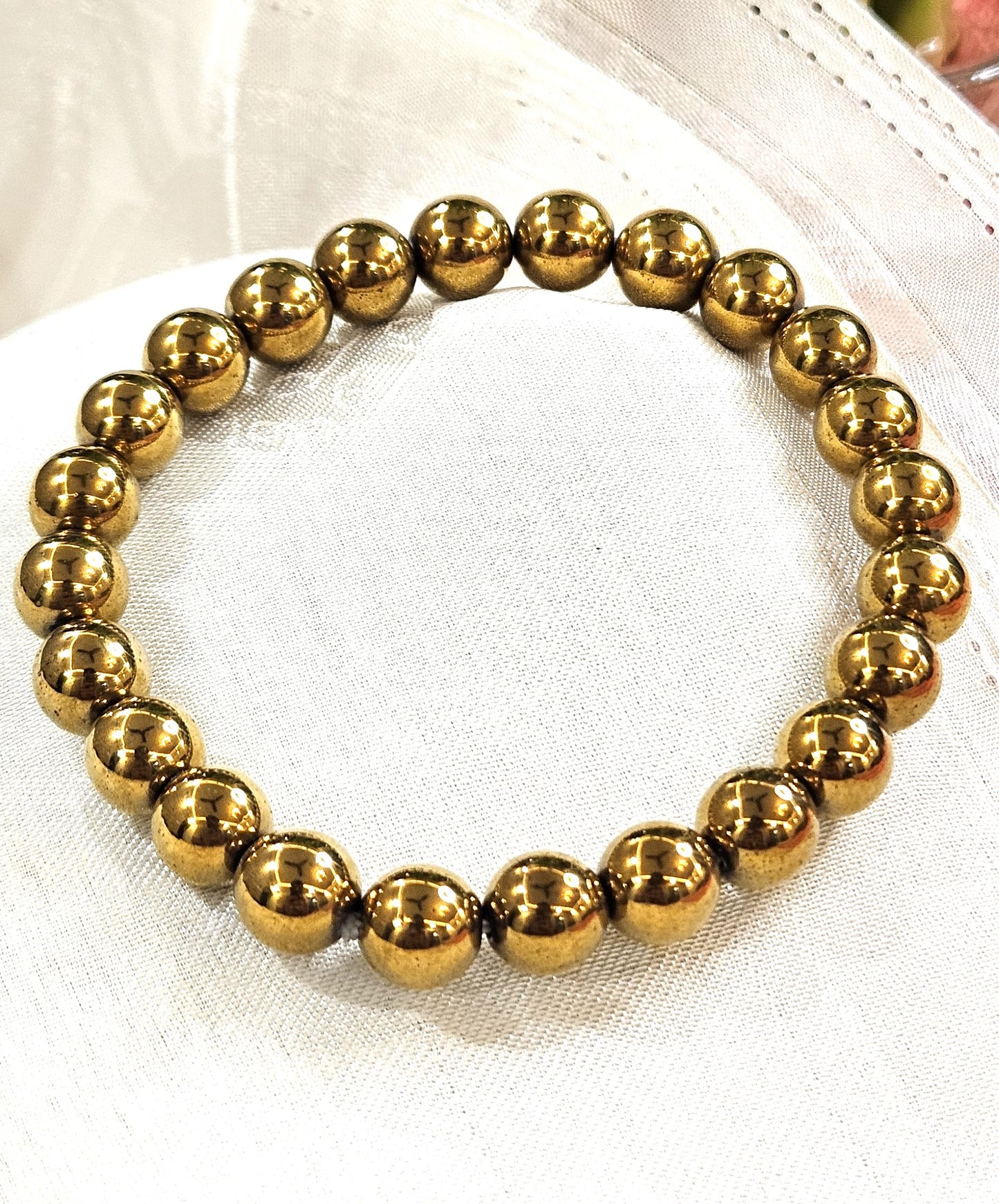 Golden Hematite Bracelet - Powerful Energy Tool