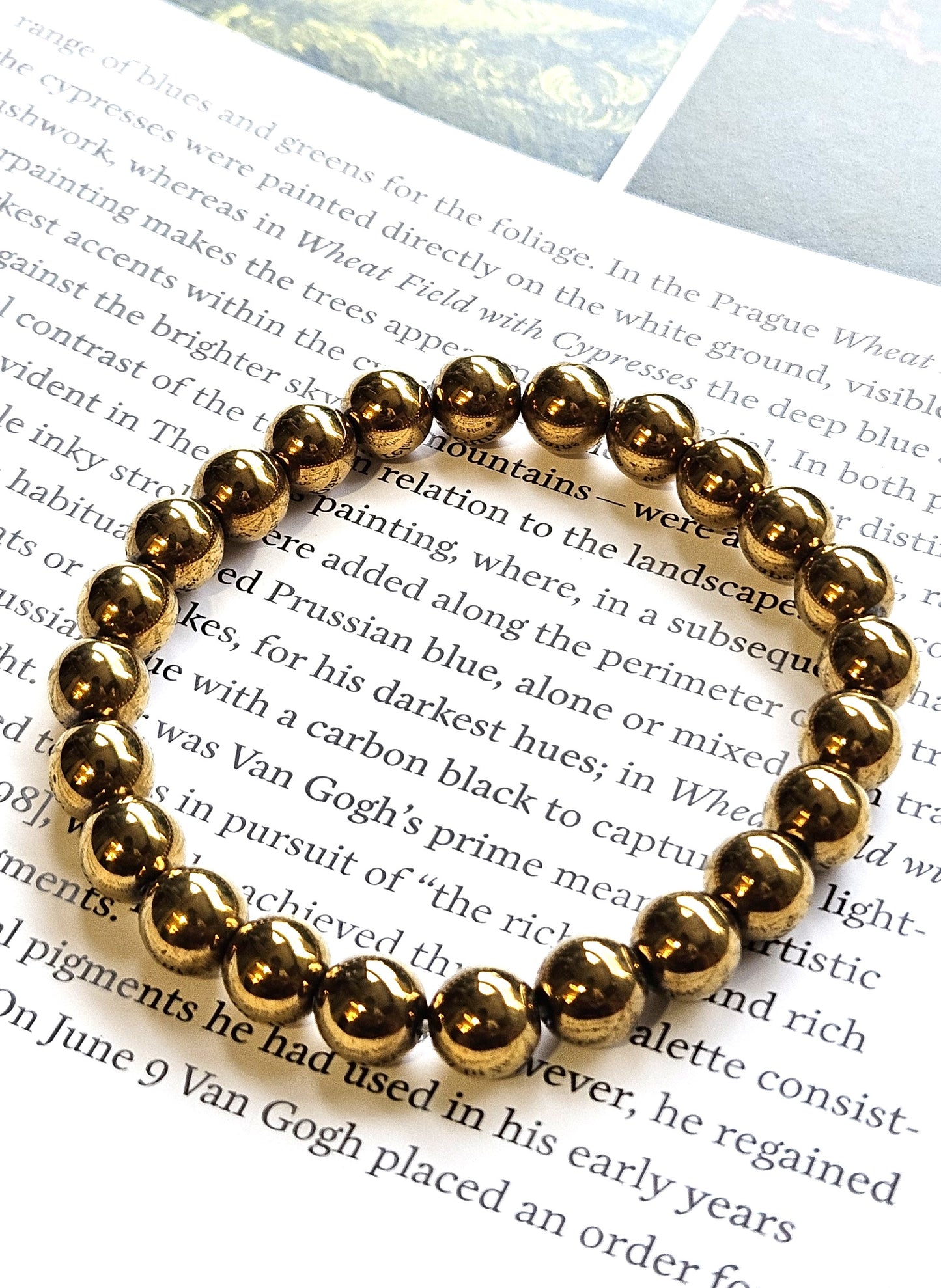 Golden Hematite Bracelet - Powerful Energy Tool