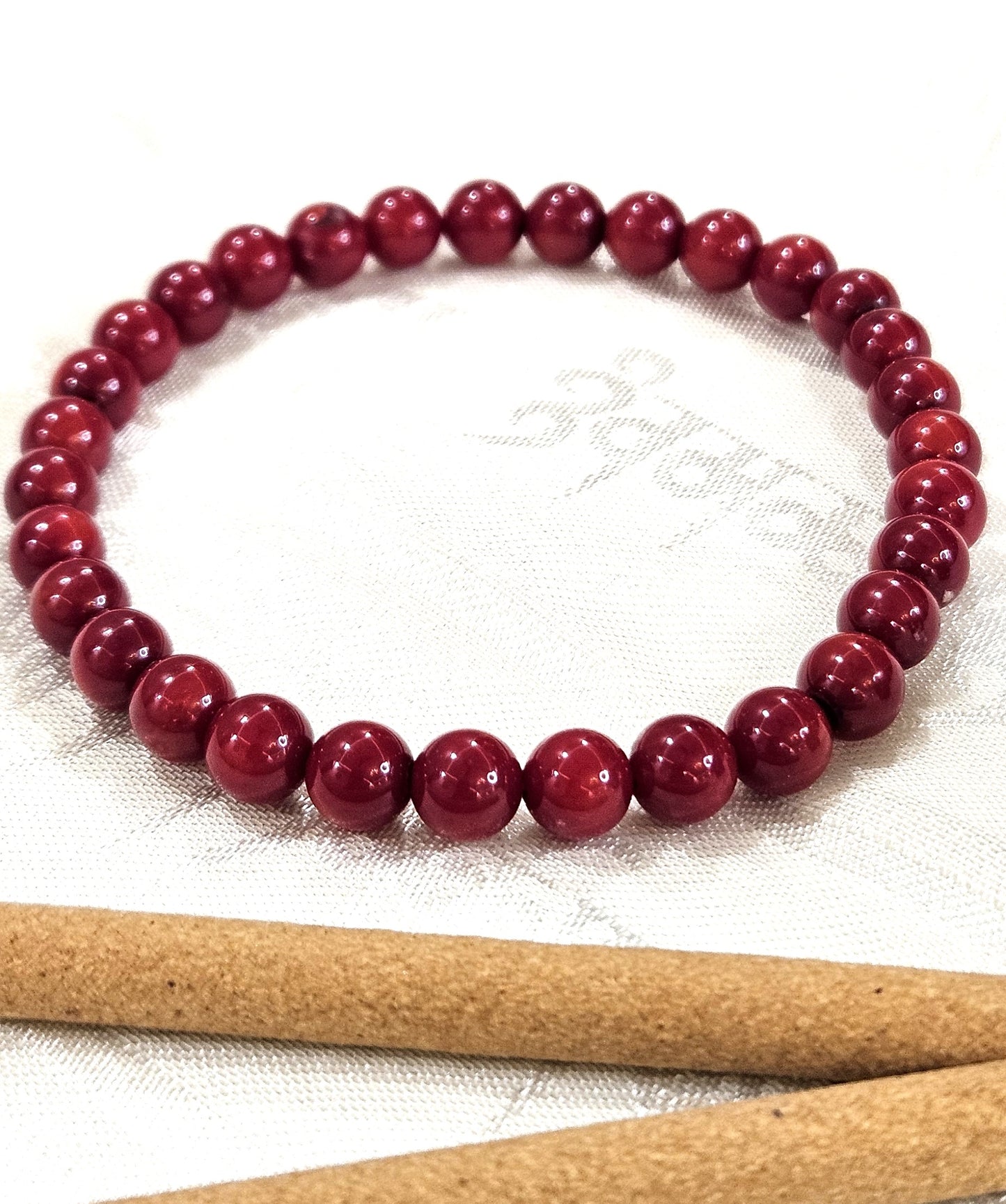 Coral Bracelet - Vitality, Ambition, and Courage