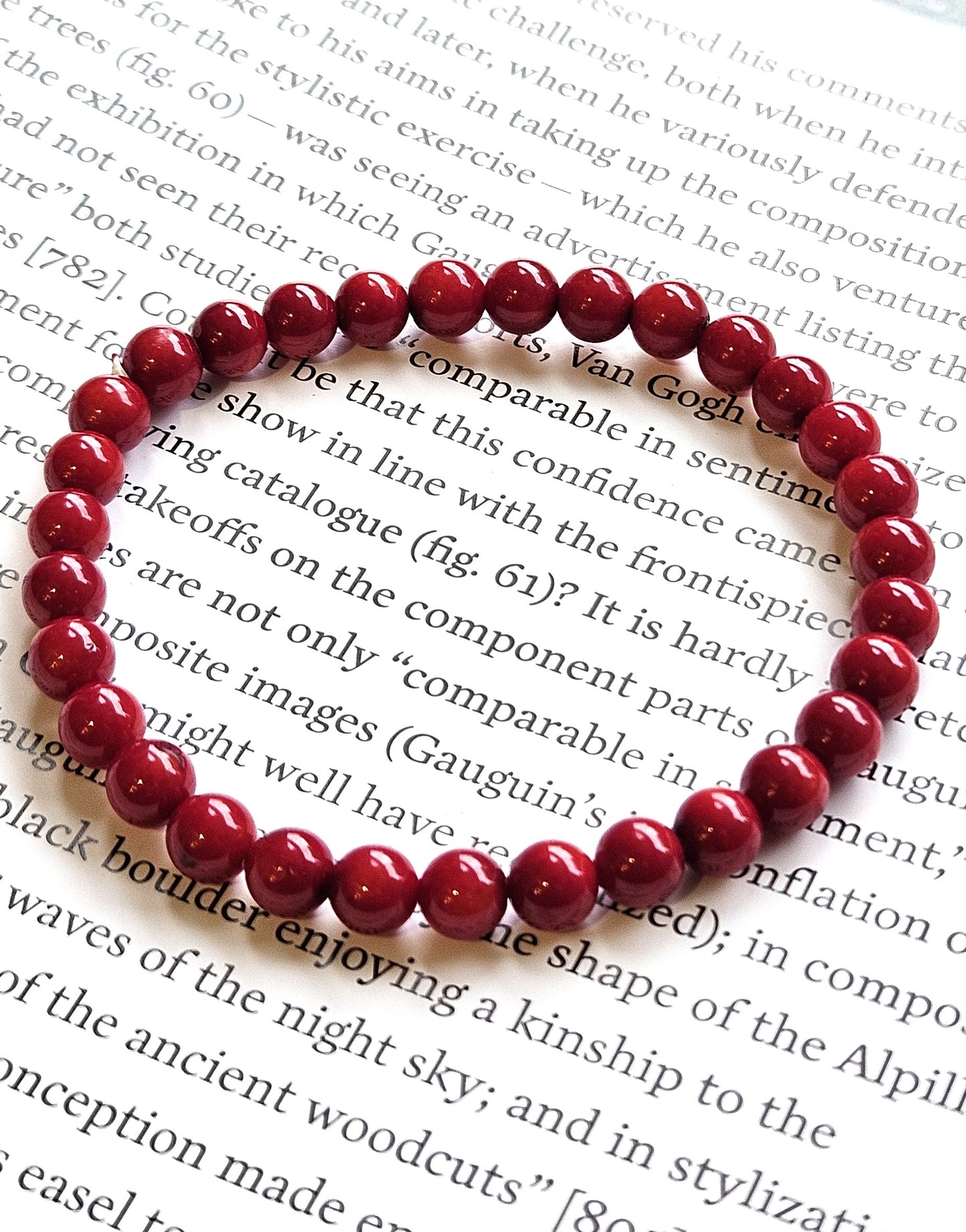 Coral Bracelet - Vitality, Ambition, and Courage