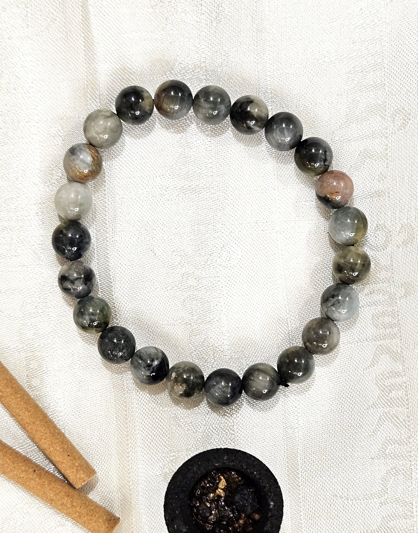Cat's Eye Bracelet - Protection, Wealth Attraction & Prosperity