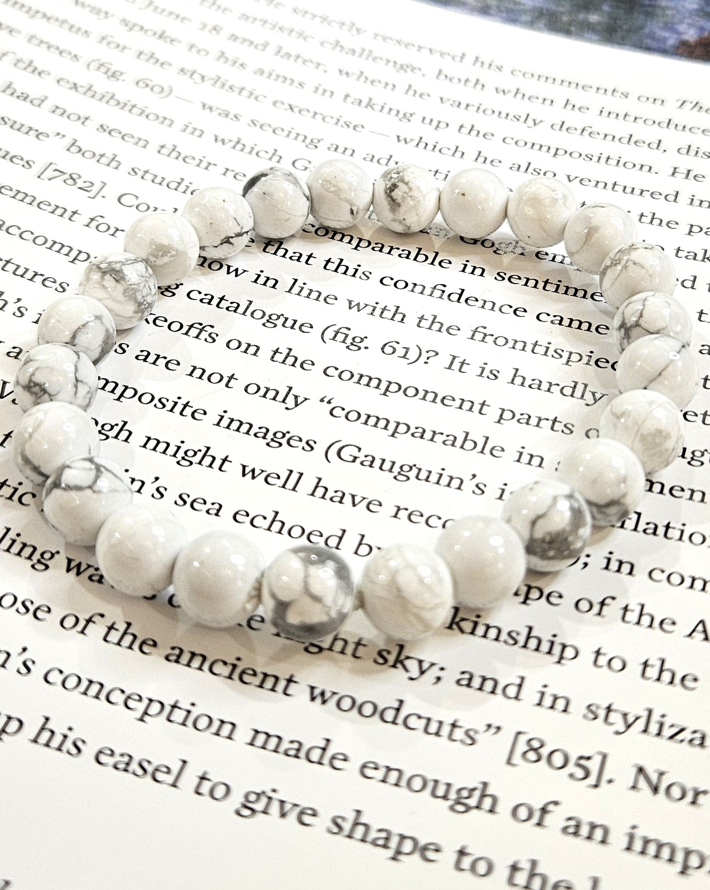 Howlite Bracelet - Stress Relief, Focus & Restful Sleep