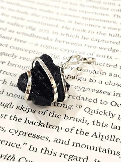 Tektite Uncut Pendant - Stone of Cosmic Connection & Spiritual Awakening