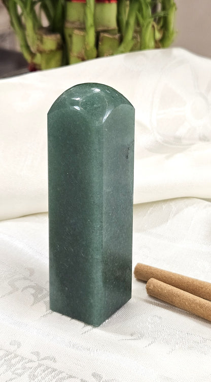 Green Jade Tower – Stone of Prosperity & Harmony