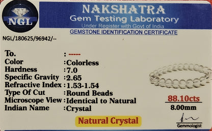 Clear Quartz Bracelet - The Universal Healer