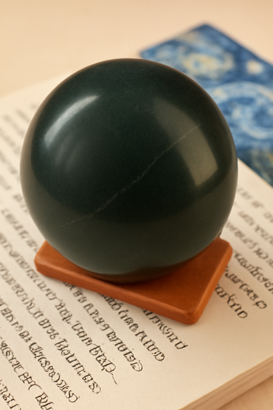 Malachite Sphere – The Stone of Transformation & Protection