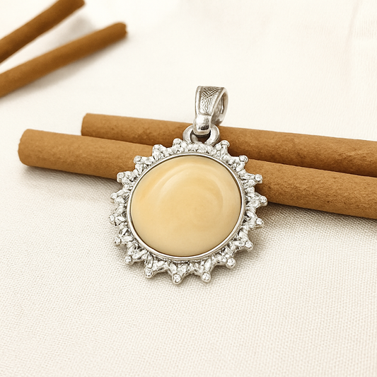Gomti Chakra Pendant - Talisman of Prosperity & Protection
