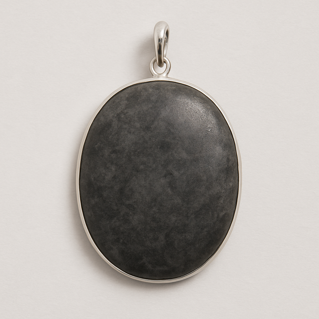 Cats Eye Oval Pendant - The Stone of Karmic Protection & Intuition
